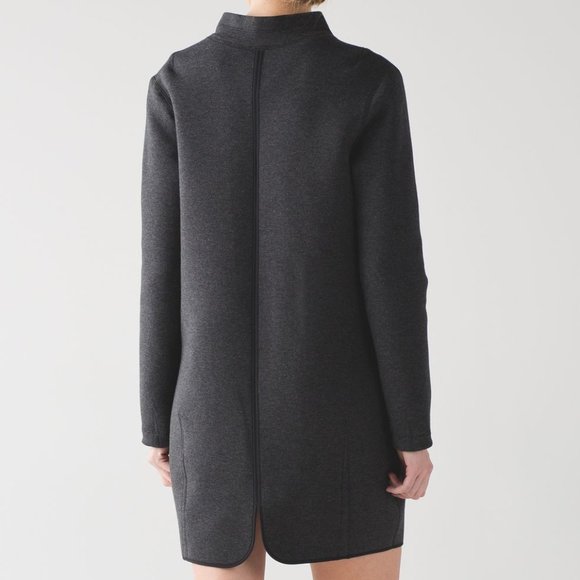 Lululemon City Bound 2 Pockets Sweater Dress Size 4 - Picture 4 of 16